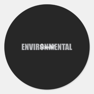 Adesivo Clima do ecossistema do ecossistema do cientista a