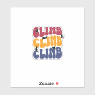 Adesivo Climb Cats Vintage Color Edition