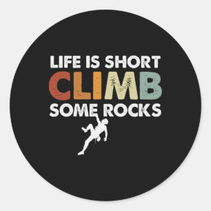Adesivo Climbing Design - Escalada em Rocha Vintage