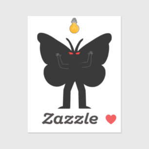 Adesivo Clipart Mothman