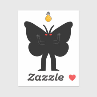 Adesivo Clipart Mothman