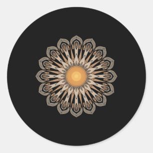 Adesivo Clique em Estilo Mandala 86 47 Sutil Anti Trump Re