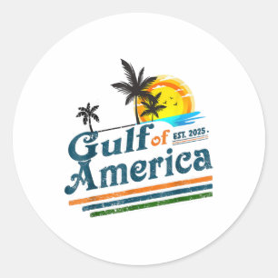 Adesivo Clique em Vintage Style_ Golfo Da América 2025