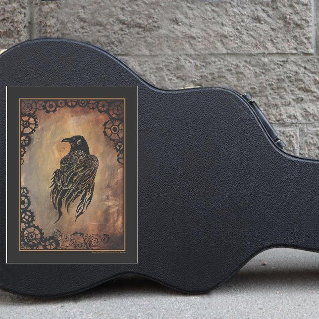 Adesivo Clockwork Raven (Criador carregado)