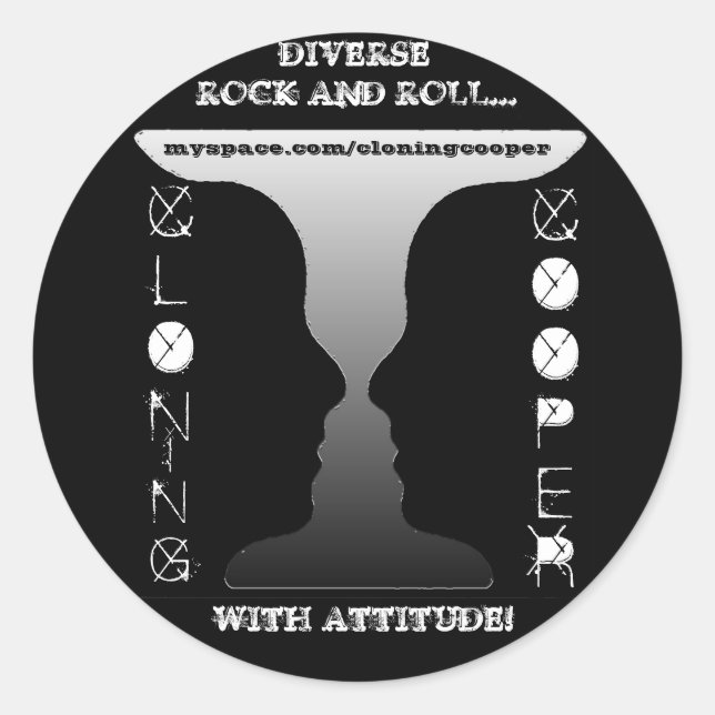 Adesivo Clonagem do Cooper Sticker (Frente)