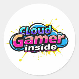 Adesivo Cloud gamers inside