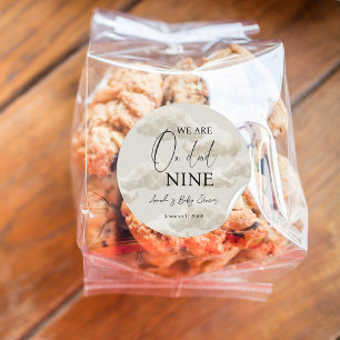 Adesivo Cloud Nine Beige Gender Neutrace Sky Chá de fralda