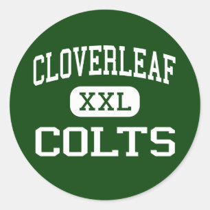 Adesivo Cloverleaf - Colts - Segundo grau - Medina Ohio