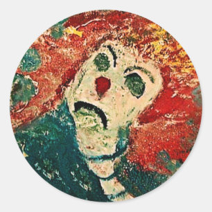 ADESIVO CLOWN FROWN