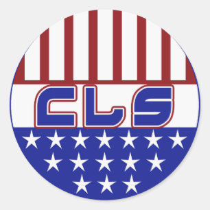ADESIVO CLS PATRIOT USA FLAG - CIENTISTA DO LAB CLÍNICO
