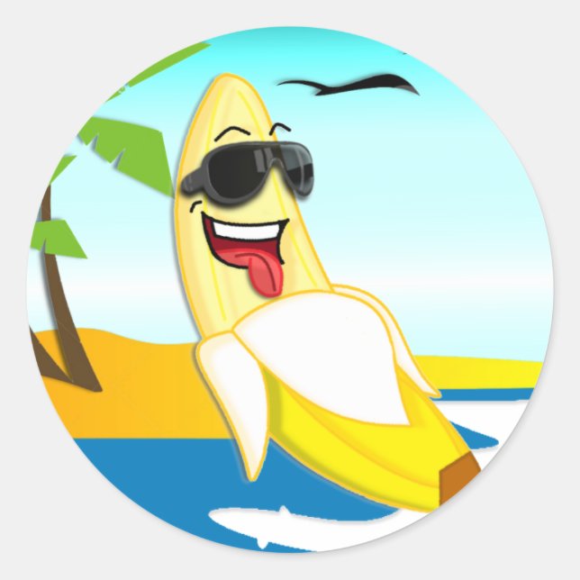 Adesivo Club Bananas - Produto Oficial (Frente)