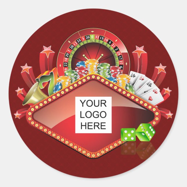 Adesivo Club Casino Night (Frente)