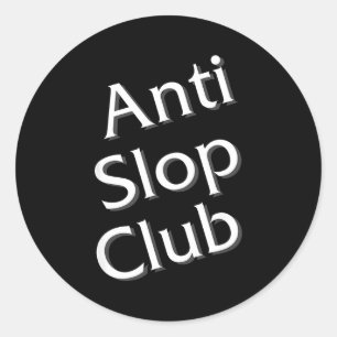 Adesivo Clube Anti Lixo Inteligência Artificial Ai Llm Des