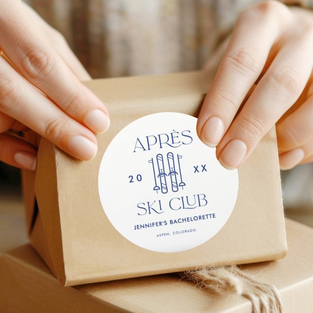 Adesivo Clube Apres Ski Festa de Despedida de Solteira de  (Criador carregado)