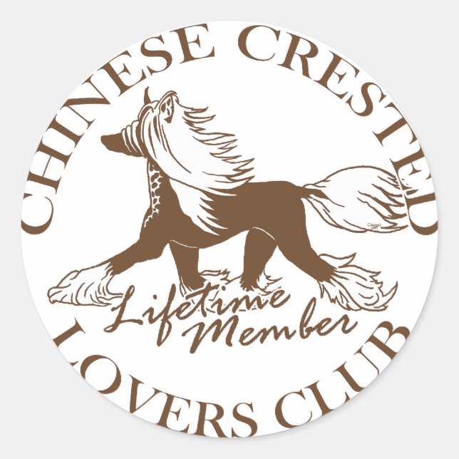 Adesivo Clube Chinês de Amantes Detidos (Frente)