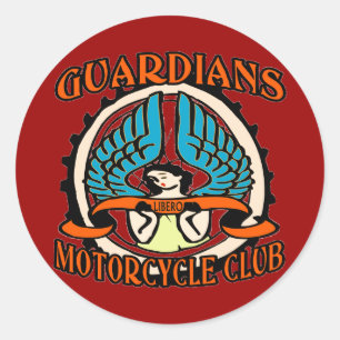 Adesivo Clube da motocicleta dos guardiães