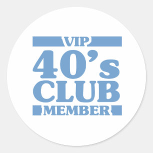 Adesivo Clube da VIP 40