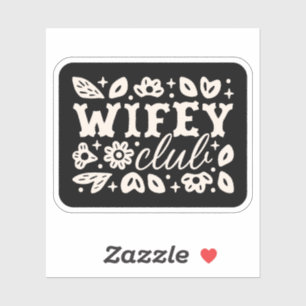 Adesivo Clube das esposas cowboy ocidental sombrio romance