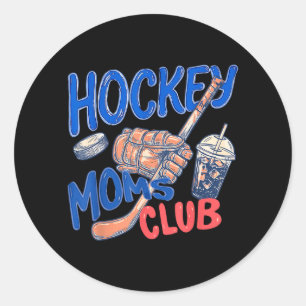 Adesivo Clube das Mães de Hockey Dia das Mães Dia de Jogo