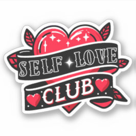 Adesivo clube de amor