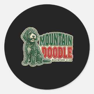 Adesivo Clube de Aventura Mountain Doodle Amante de Cachor