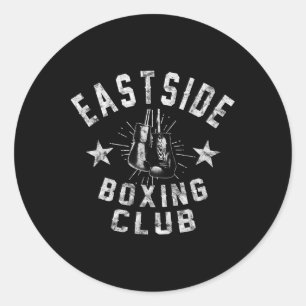 Adesivo Clube de Boxing do Lado Leste - Vintage em Desconf