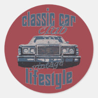 clube de carros clássicos presente para amante de 