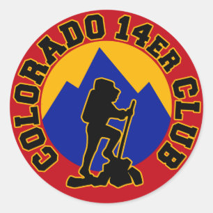 Adesivo Clube de Colorado 14er