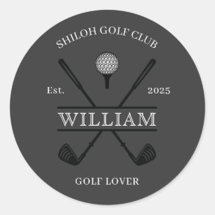 Adesivo Clube de Cruz do Amante de Golfe
