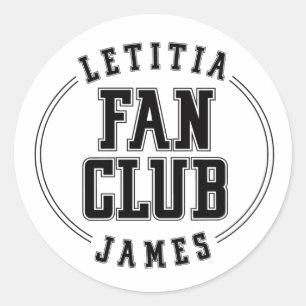 Adesivo Clube de Fãs de Letitia James