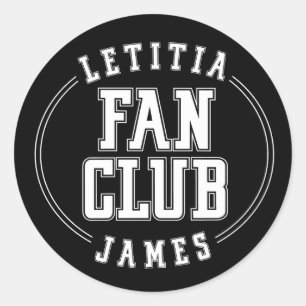 Adesivo Clube de Fãs de Letitia James