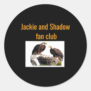 Adesivo Clube de Fãs Jackie e Shadow Águias