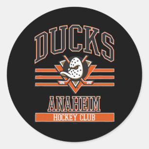 Adesivo Clube de Hóquei Anaheim Ducks Cinza Licenciado Ofi