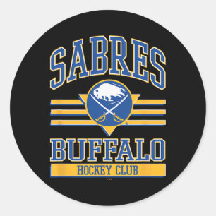 Adesivo Clube de Hóquei Buffalo Sabres Preto Licenciado Of