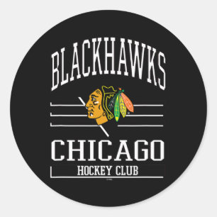 Adesivo Clube de Hóquei Chicago Blackhawks Vermelho Licenc
