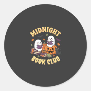 Adesivo Clube de Leitura de Fantasmas do Halloween Desenho