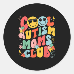 Adesivo Clube de Mães Autistas Legais Conscientização do A
