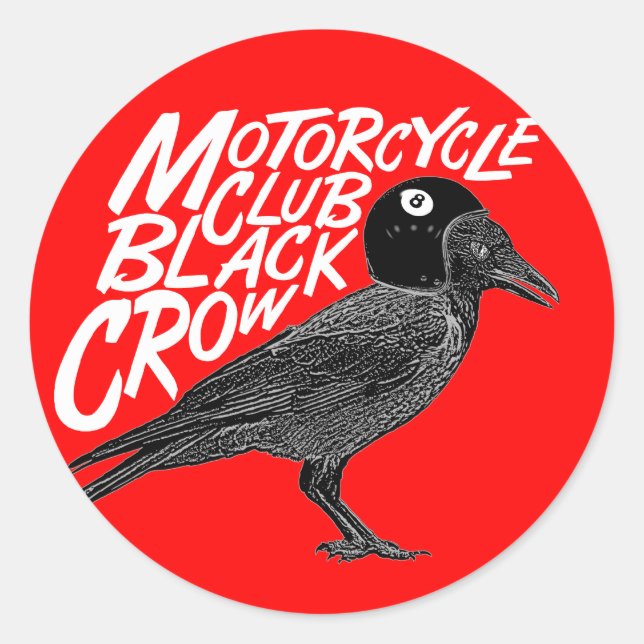 Adesivo Clube de motocicleta (Frente)