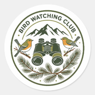 ADESIVO CLUBE DE OBSERVAÇÃO DE AVES