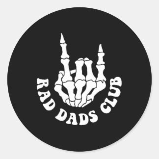 Adesivo Clube de Pais Rad Clube de Pais Legal Funny Dia de