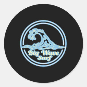 Adesivo Clube de Surf Rhossili Y Big Wave, Gráfico de Surf