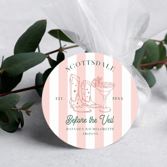 Adesivo Clube Desert Cowgirl | Bachelorette (Criador carregado)