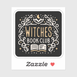 Adesivo Clube do livro das bruxas
