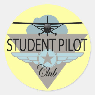 Adesivo Clube do piloto de estudante