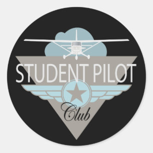 Adesivo Clube do piloto de estudante