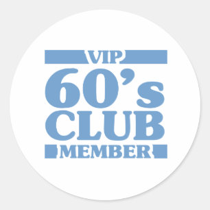 Adesivo Clube dos anos 60 do VIP