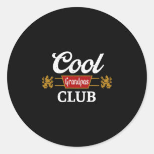 Adesivo Clube dos Avôs Retro Legal Família Combinando Dia