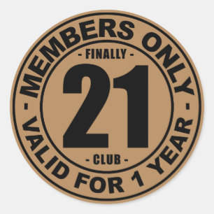 Adesivo Clube finalmente 21