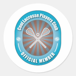 Adesivo Clube Legal de Jogadores Lacrosse