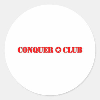 Adesivo Clube Oficial de Conquista